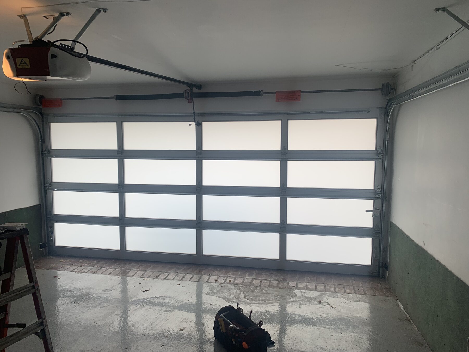 Interior garage installation